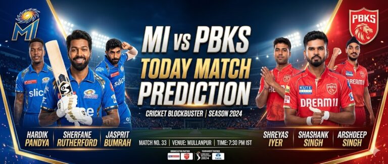 MI vs PBKS Match
