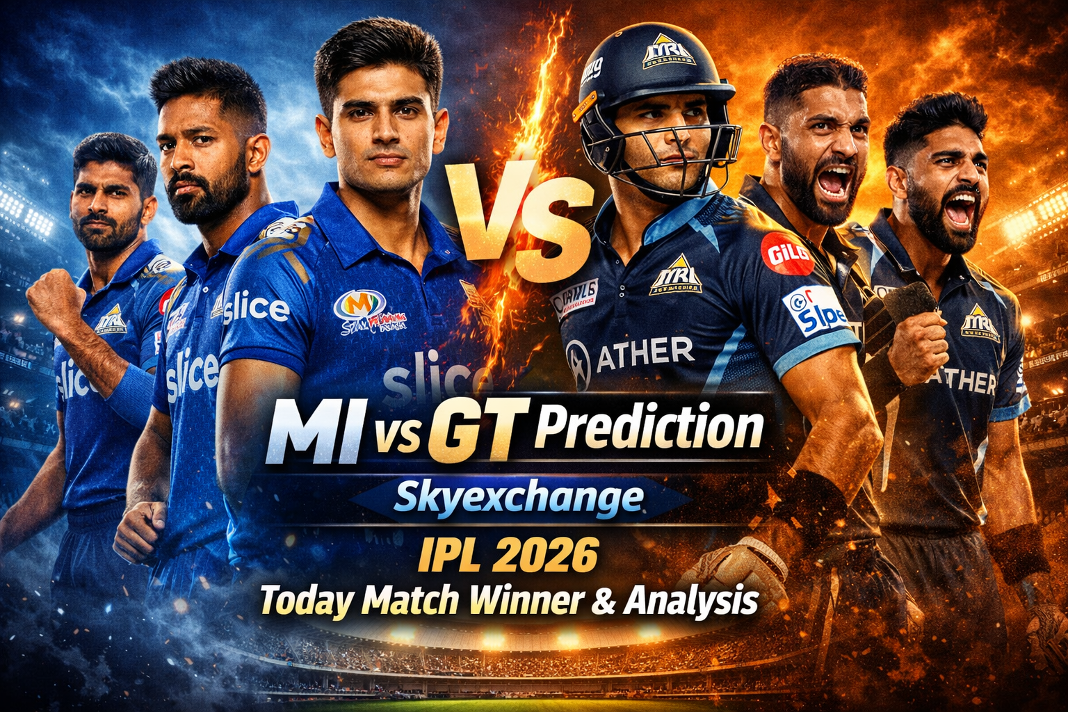 Mumbai Indians vs Gujarat Titans Satbet prediction – today match winner